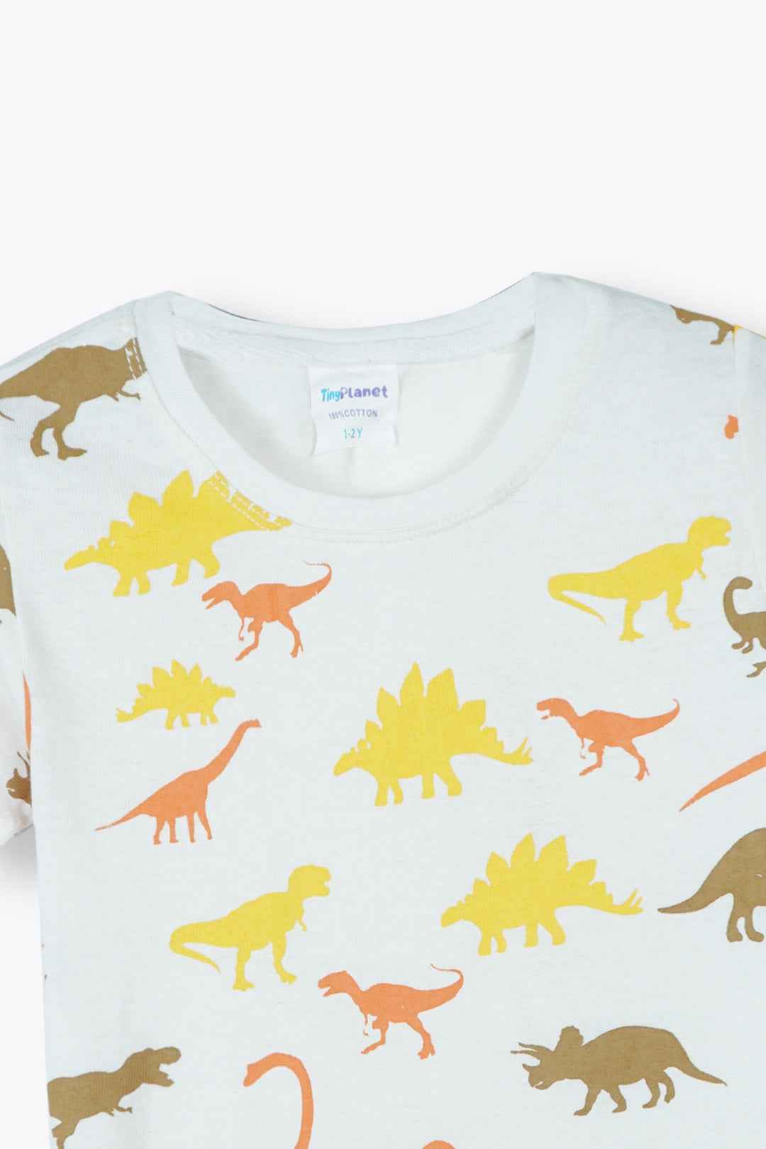 Dino Explorer Cotton Summer Set – Trendy & Comfy