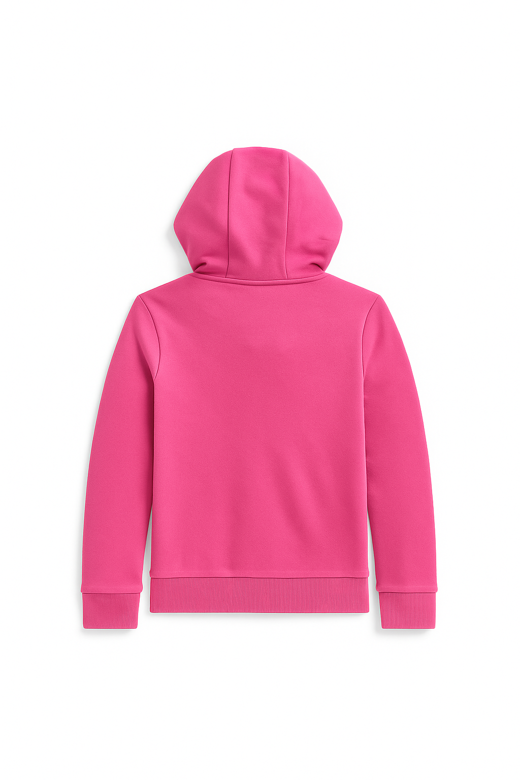 Stylish Hot Pink Full-Zip Hoodie for Ultimate Winter Comfort - Alozmak