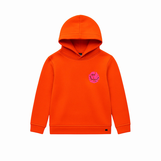 Bright Orange Kids Hoodie – Trendy & Comfortable