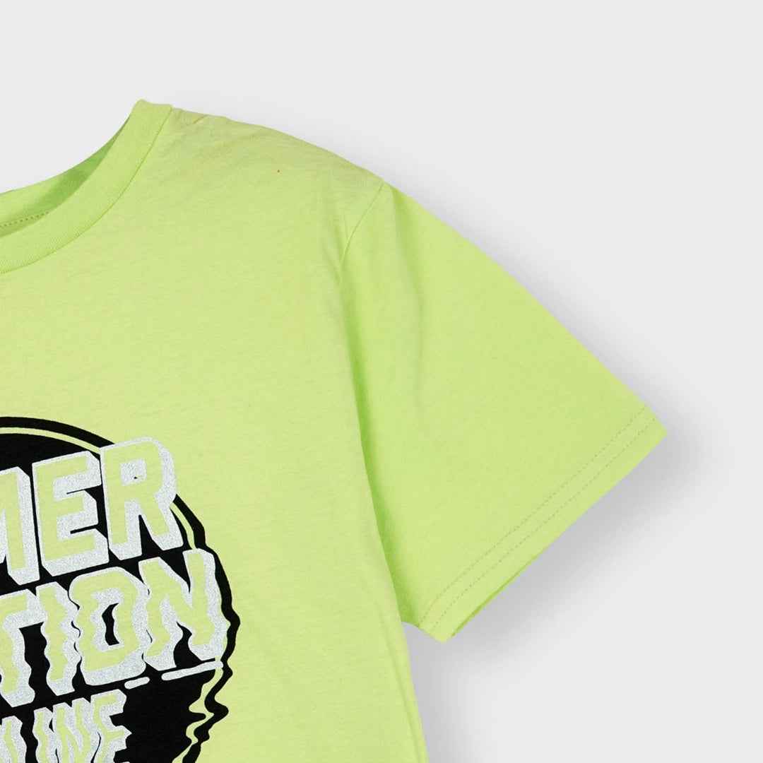 Boys Gamer T-Shirt Online Neon Green Cool Gaming Style