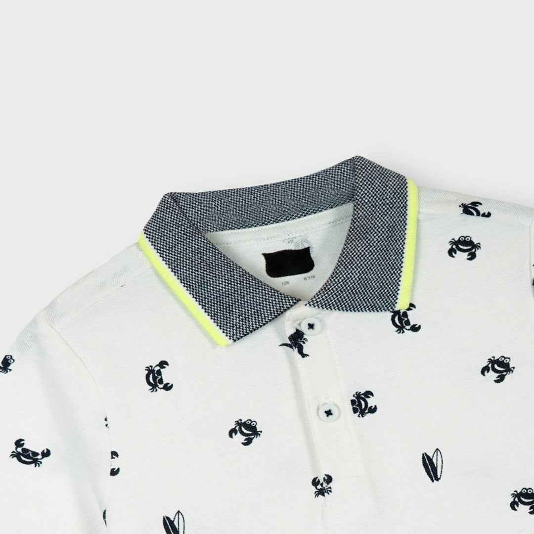 Kids Polo Shirt – Essential Summer Printed Design
