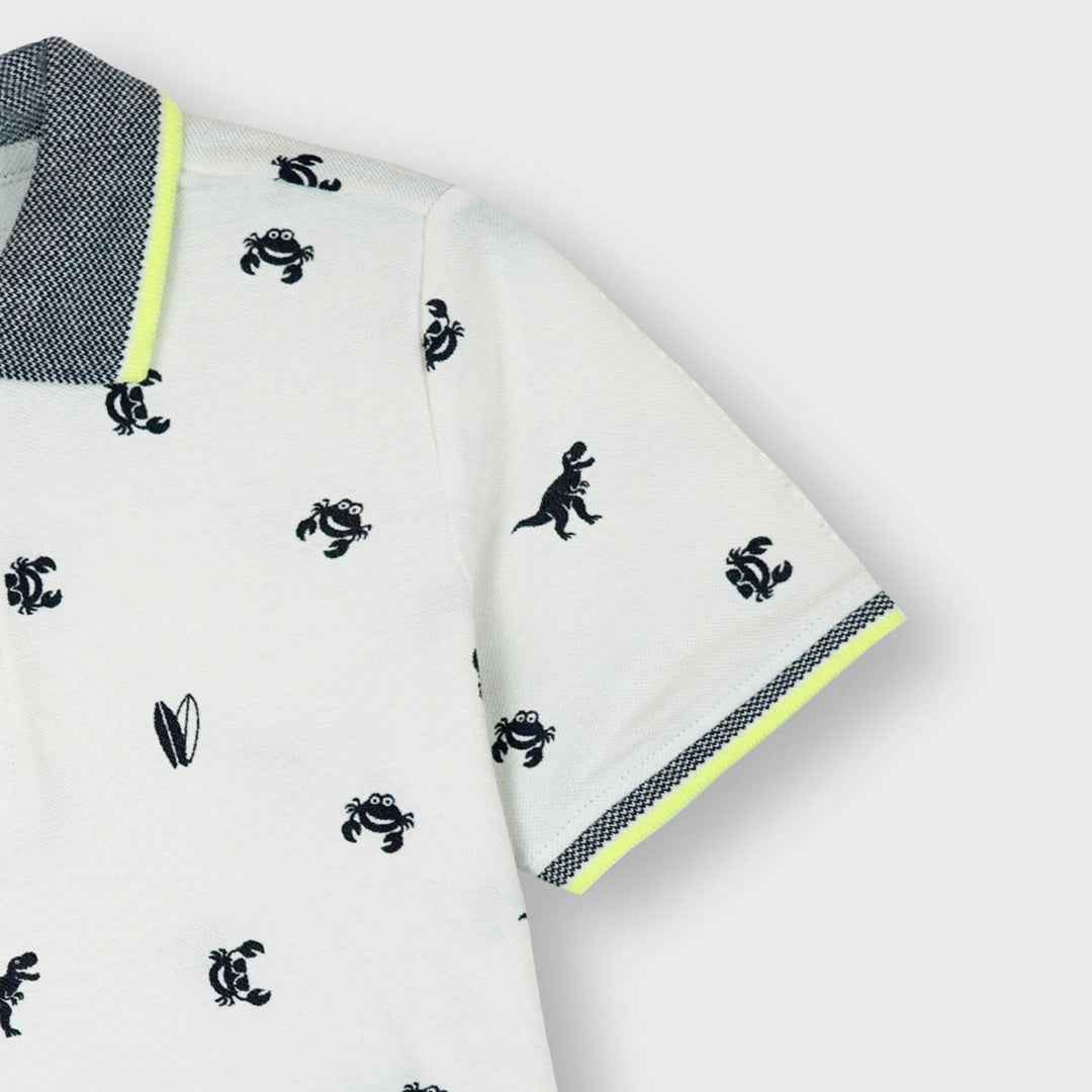 Kids Polo Shirt – Essential Summer Printed Design