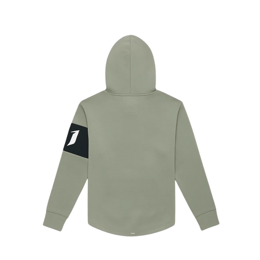 Messi Grey Zip Hoodie - Elite Sleeve Winter Collection - Alozmak