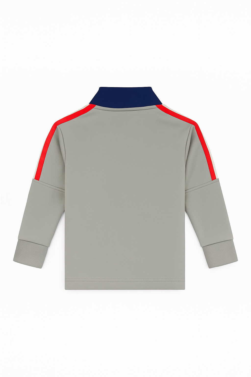 Grey Messi Track Jacket - Trendy Winter Style for Sports Enthusiasts - Alozmak