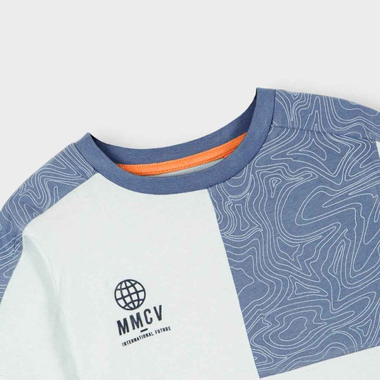 Boys Summer T-Shirt – Trendy MMCV Print for Cool Summer Style