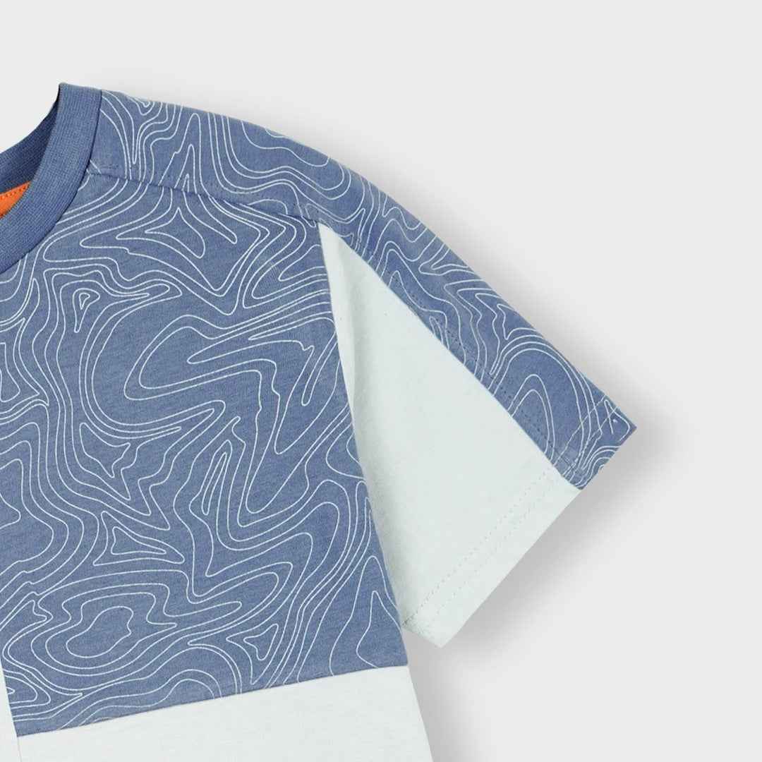 Boys Summer T-Shirt – Trendy MMCV Print for Cool Summer Style