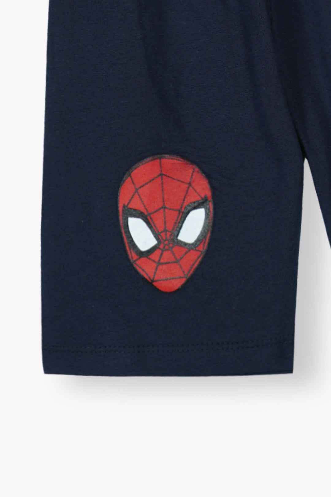 Boys Spidey Print Co-Ord Set - Navy Blue Summer Outfit by Alozmak