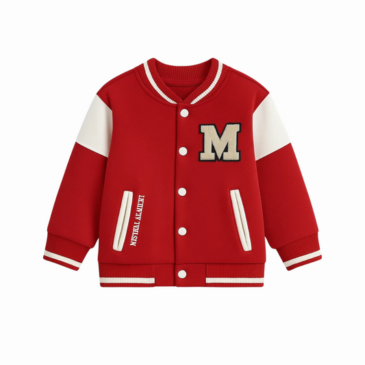 Red Varsity Jacket – Trendy Winter Outerwear