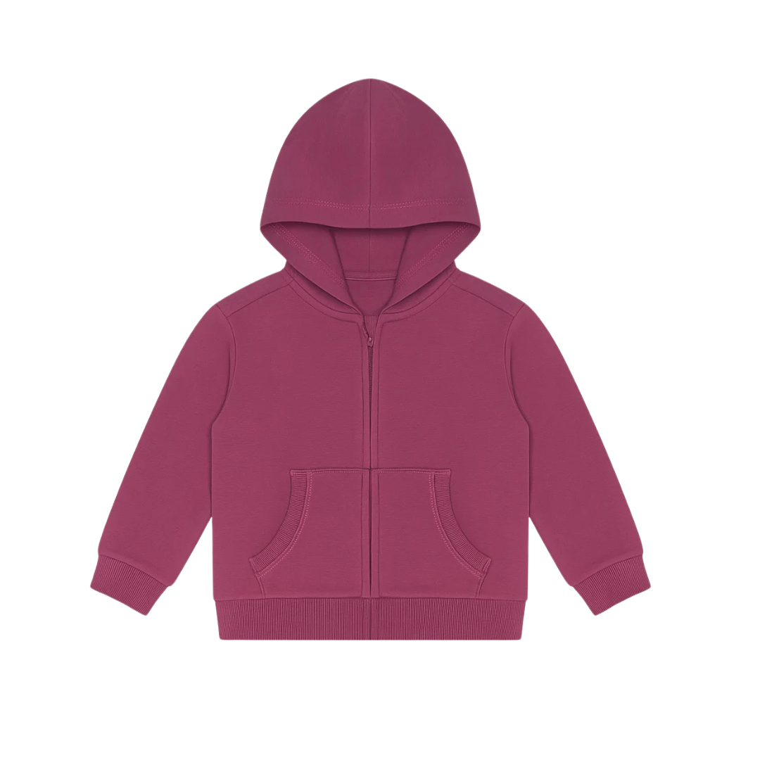 Maroon Hoodie for Kids - Cozy and Durable Winter Wear for Every Adventure - Alozmak