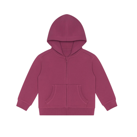 Maroon Hoodie for Kids - Cozy and Durable Winter Wear for Every Adventure - Alozmak