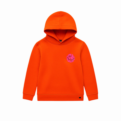 Bright Orange Kids Hoodie – Trendy & Comfortable