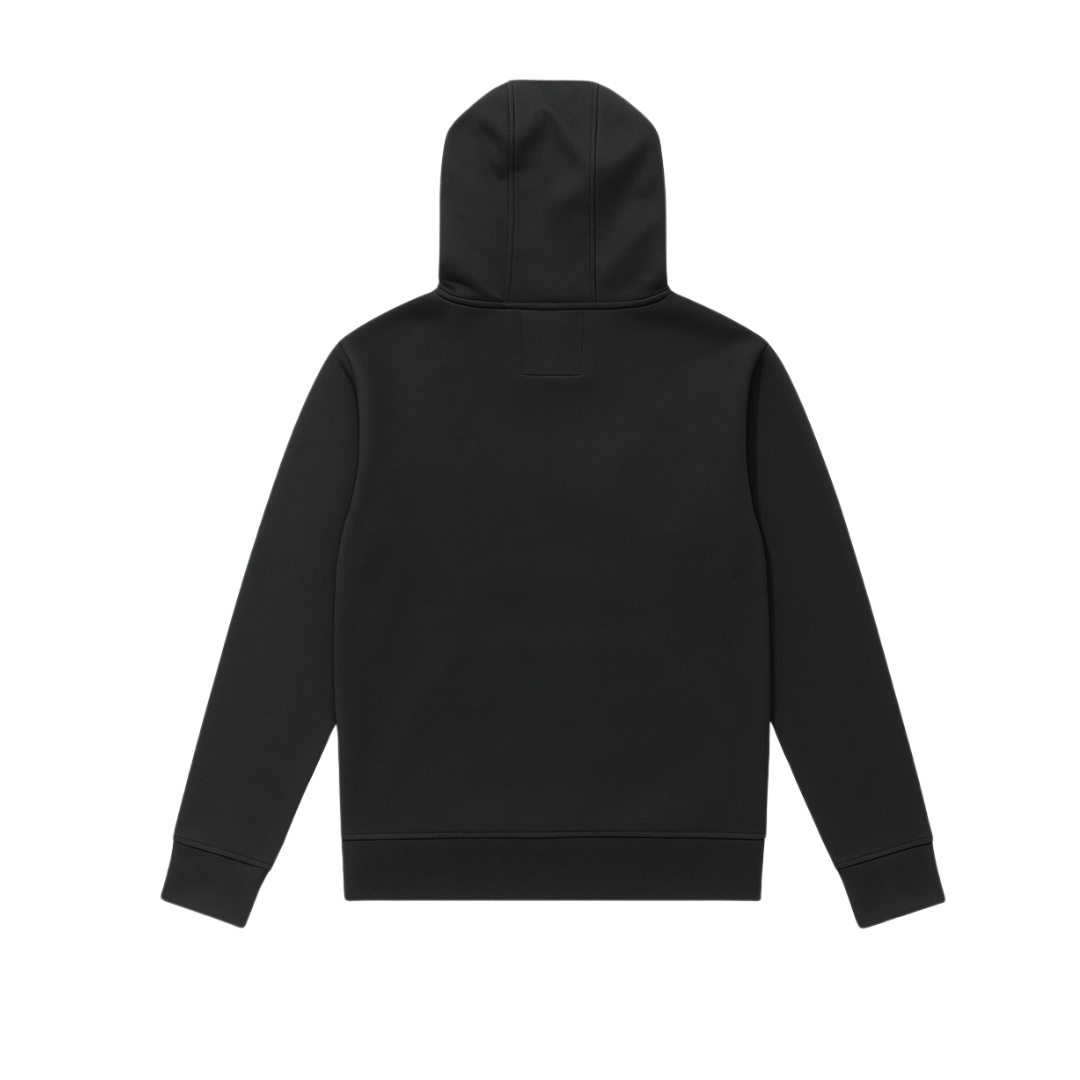 Sporty Black Winter Hoodie - Stylish Pullover for Ultimate Comfort