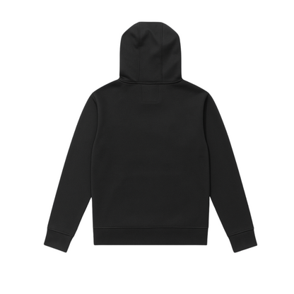 Sporty Black Winter Hoodie - Stylish Pullover for Ultimate Comfort