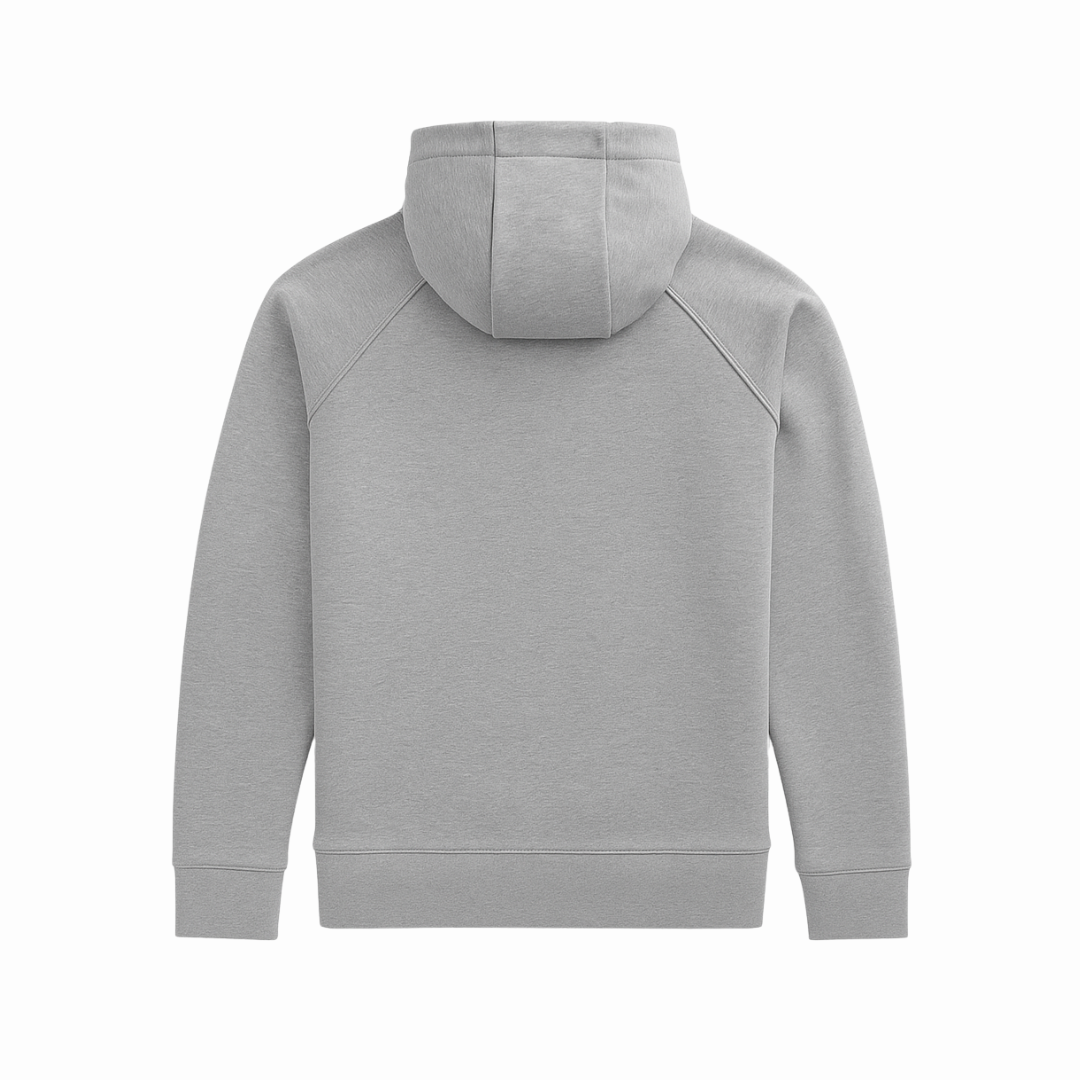 Grey Winter Hoodie - Stylish and Warm Winter Zipper Hoodie
