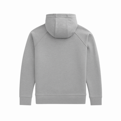 Grey Winter Hoodie - Stylish and Warm Winter Zipper Hoodie