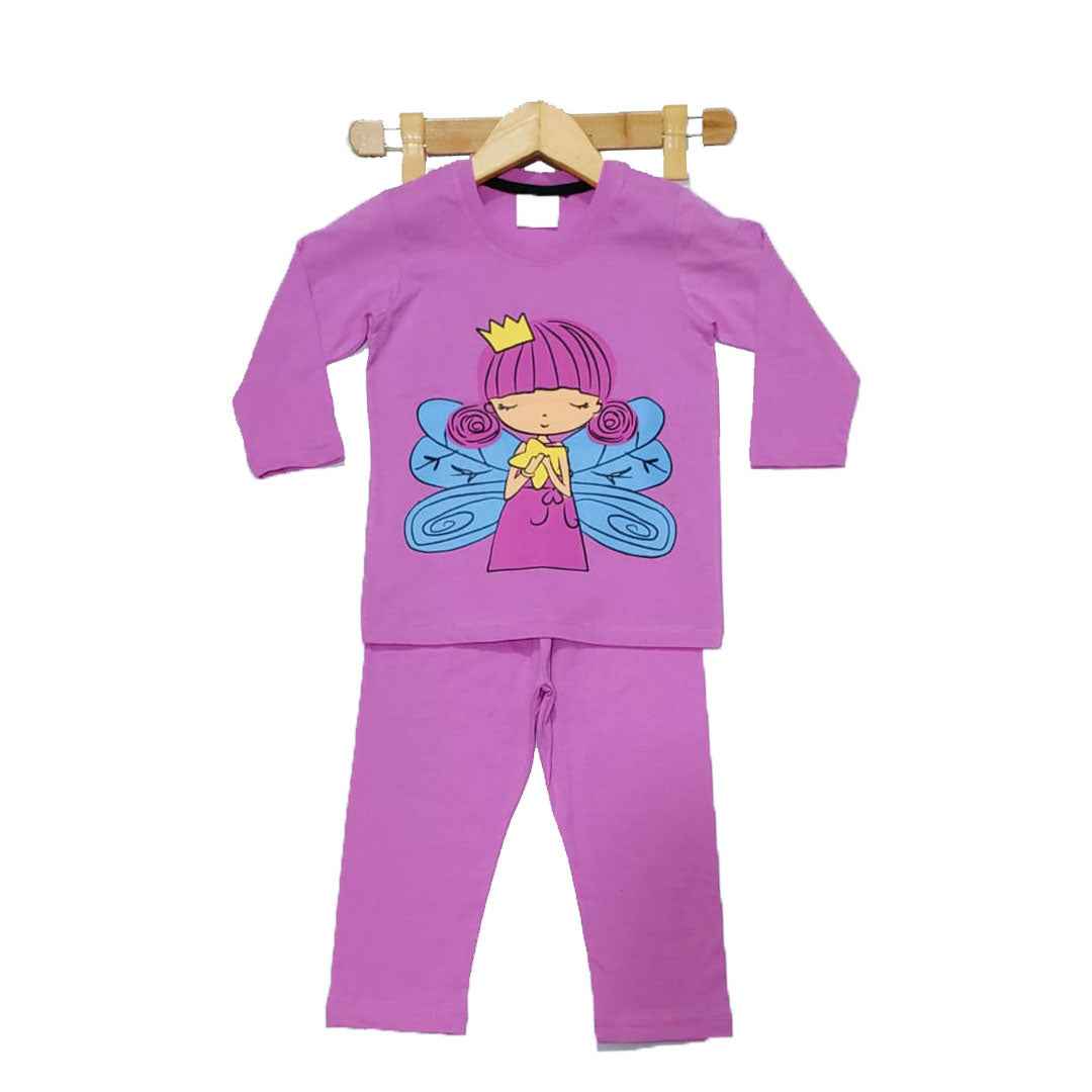 Fairy Princess Pajama Set – Trendy and Comfortable Summer Cotton Wear