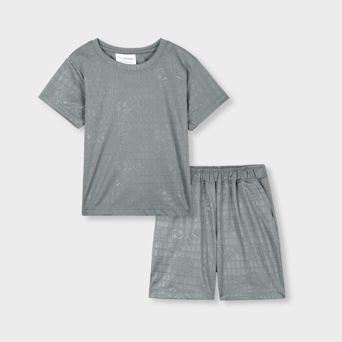 Boys' Stylish Cotton Summer Co-ord Set – Trendy & Comfortable