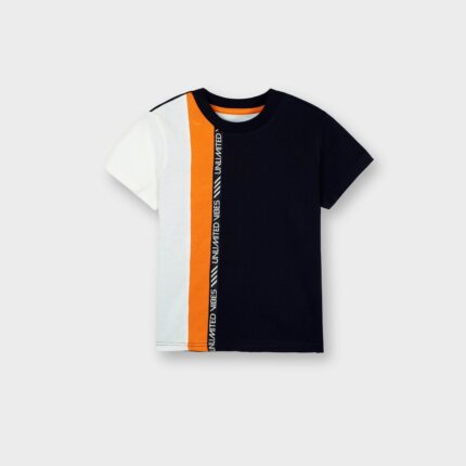 Boys "Unlimited Vibes" Colorblock T-Shirt – Trendy Summer Look
