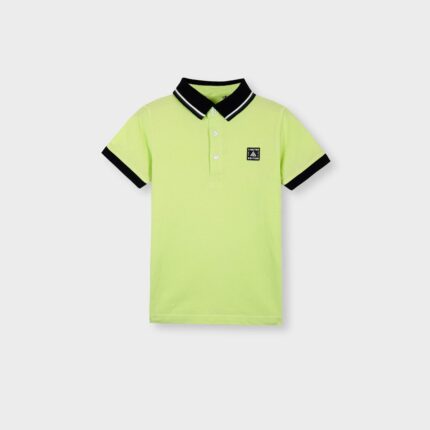 Kids Neon Green Polo Shirt – Trendy Summer Wear