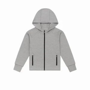 Grey Winter Hoodie - Stylish and Warm Winter Zipper Hoodie